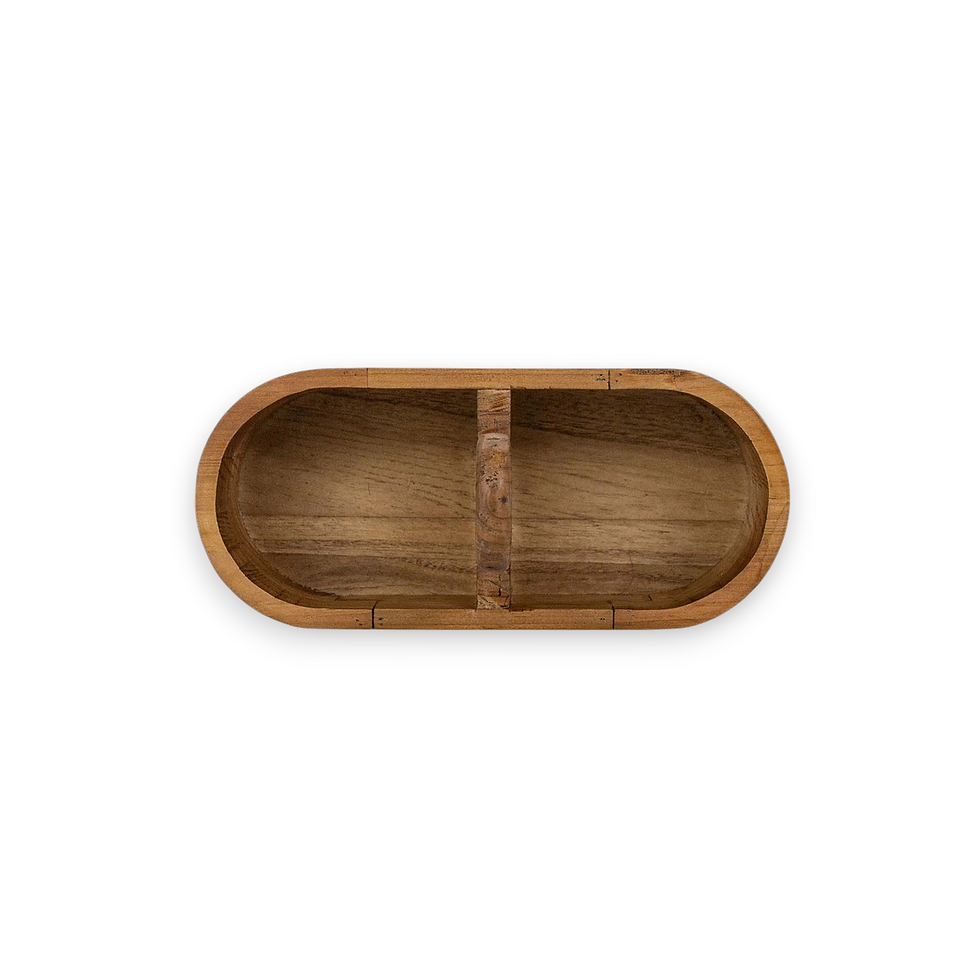 Thumbnail: Yuma Oval Wooden Caddy