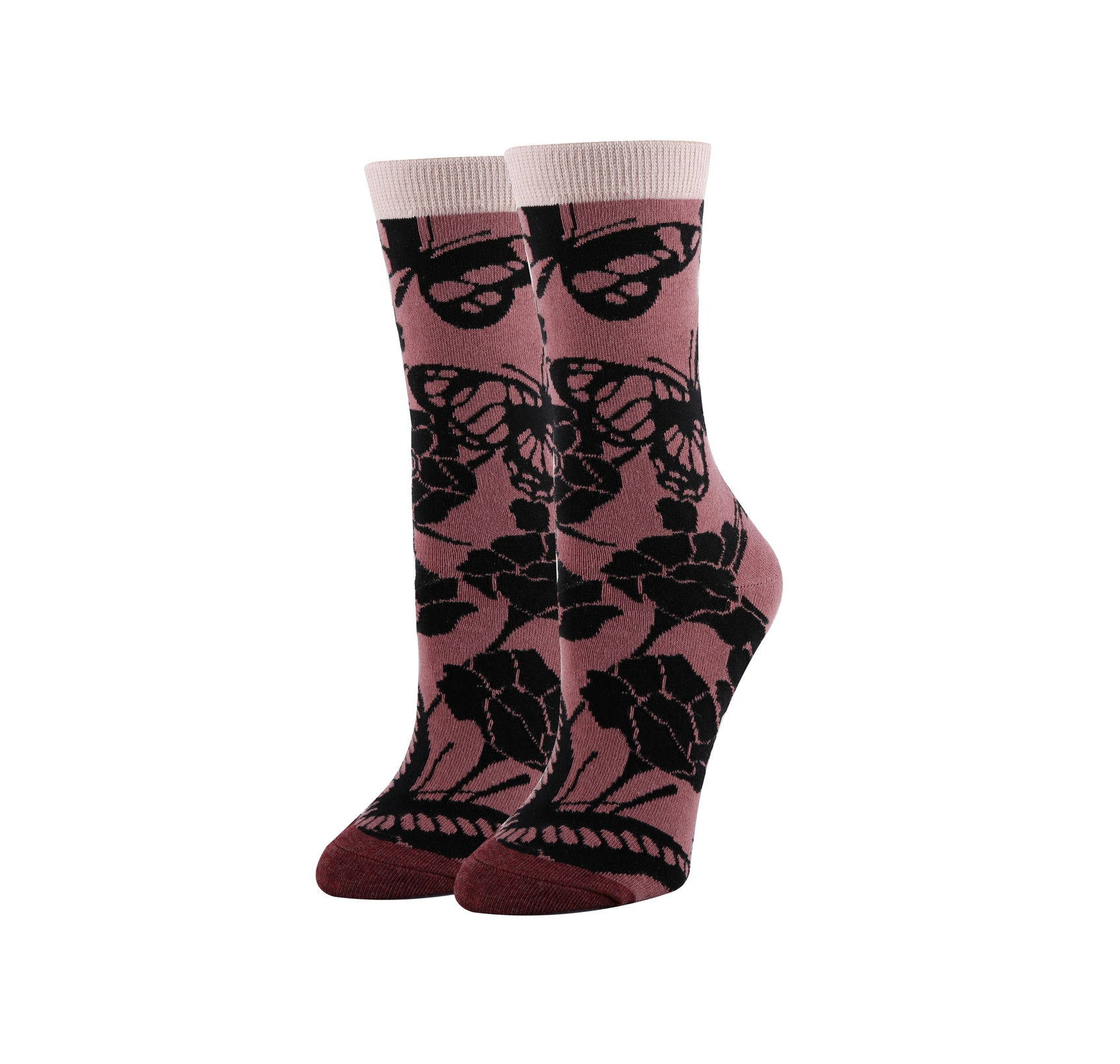 Blossom Print Women's Cotton Socks