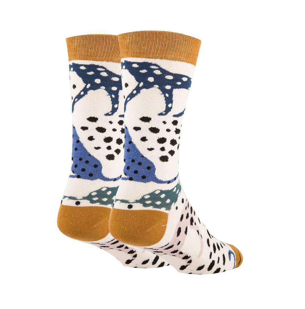 Cheetah Charm Men's Cotton Socks
