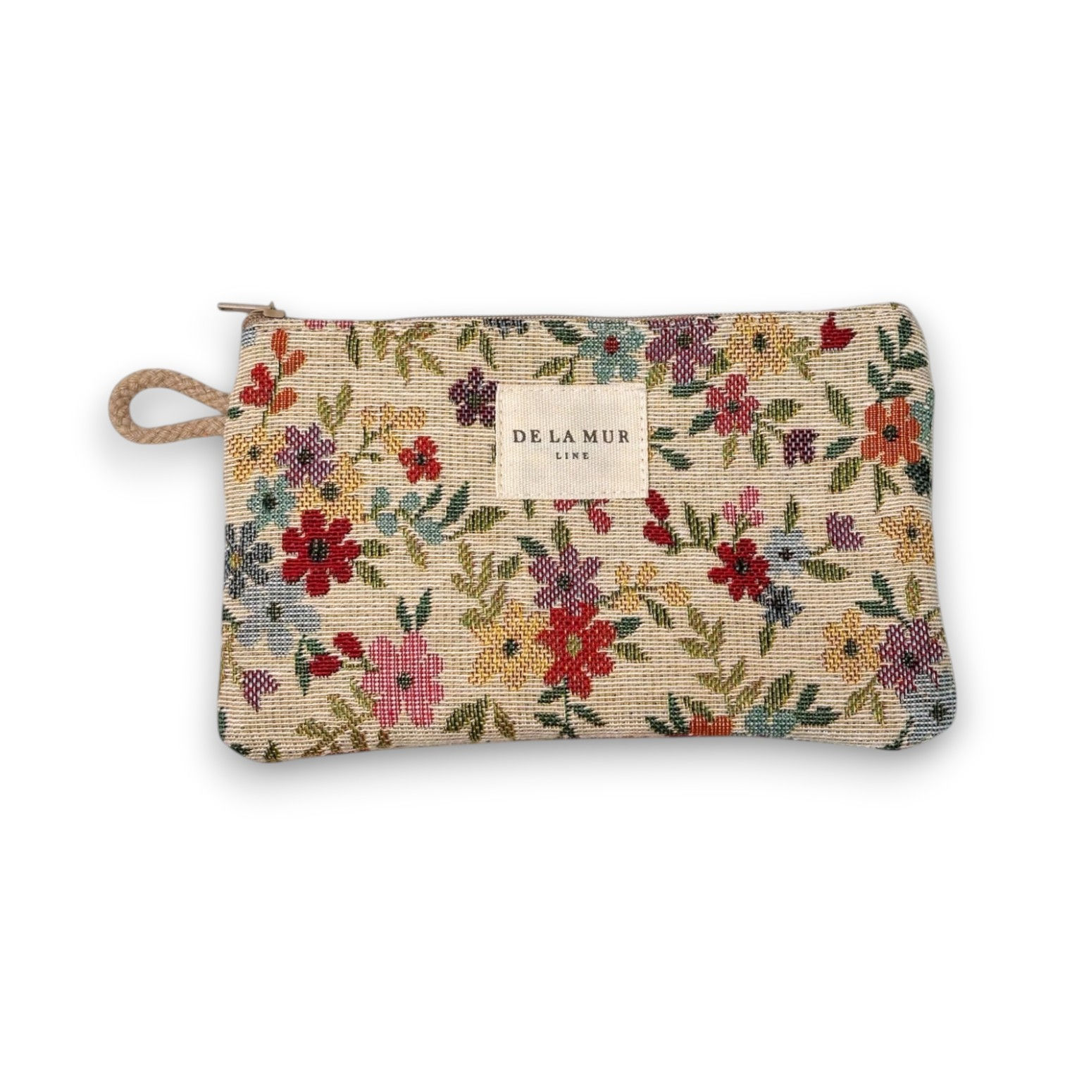Small Makeup Bag / Coin Purse in Blum
