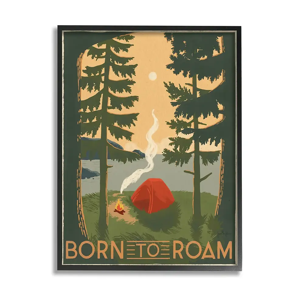 Born To Roam Canvas Art