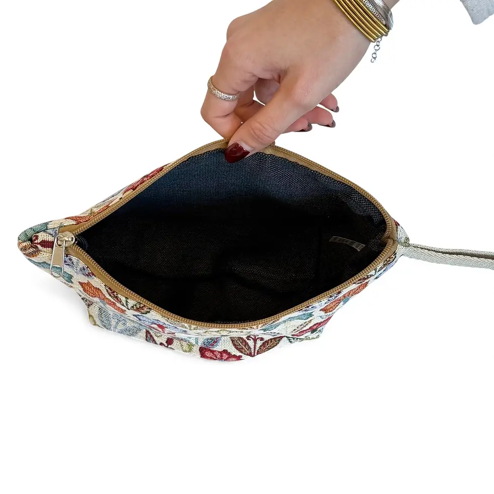 Thumbnail: Large Makeup Bag in Flora