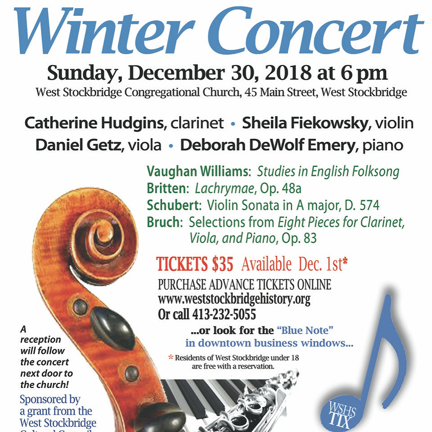West Stockbridge Chamber Players Winter Concert