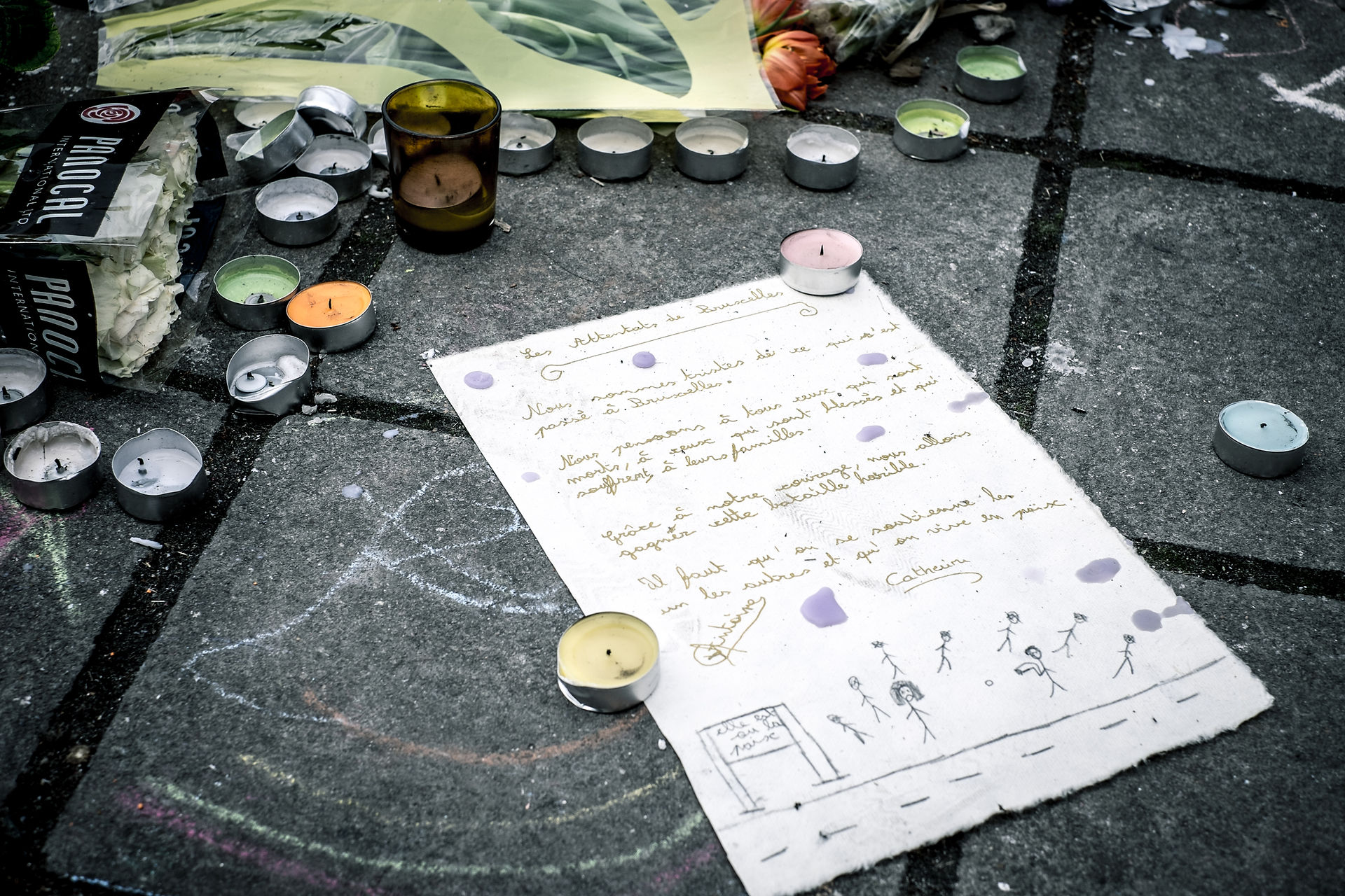 Brussels in mourning
