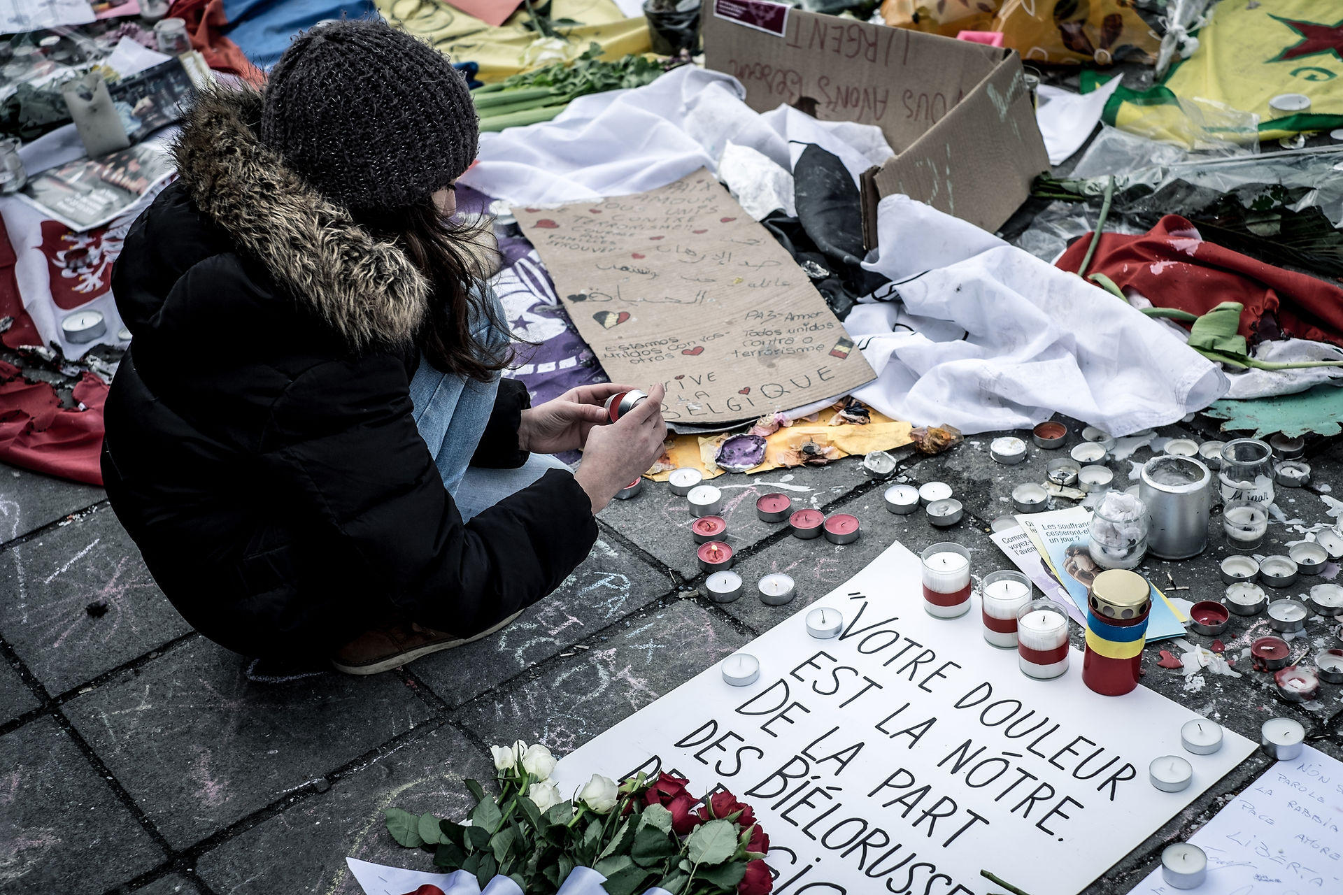 Brussels in mourning