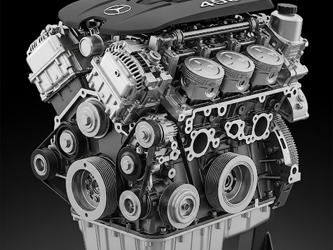 Engine For Mercedes 450