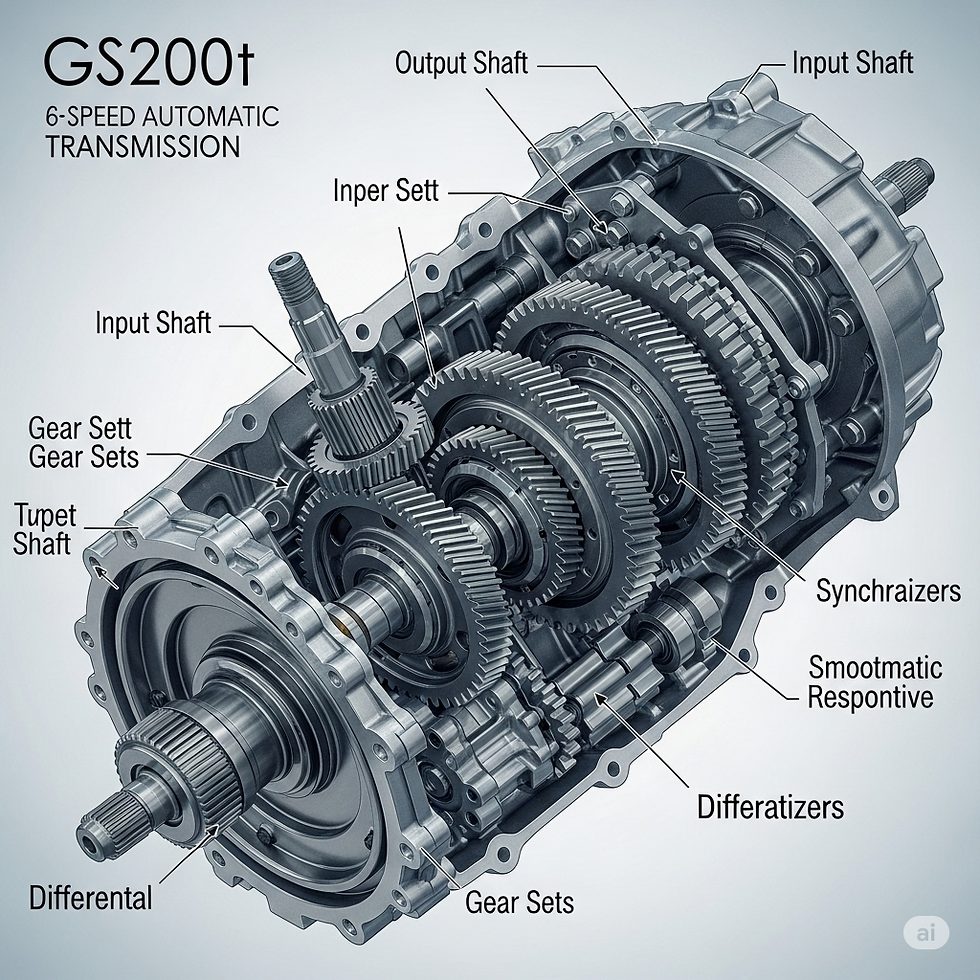 Transmission For Lexus GS200t