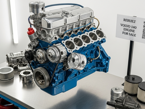 Rebuilt Volvo 140 Engine for sale