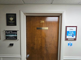 Front door to Scott Finney Photography in Fort Pierce FL