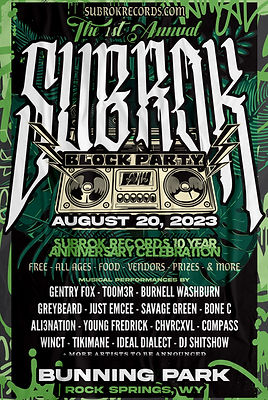 SUBROK BLOCK PARTY 2023