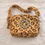Miniature : Sac bandoulière léopard – Ornement central en corne naturelle