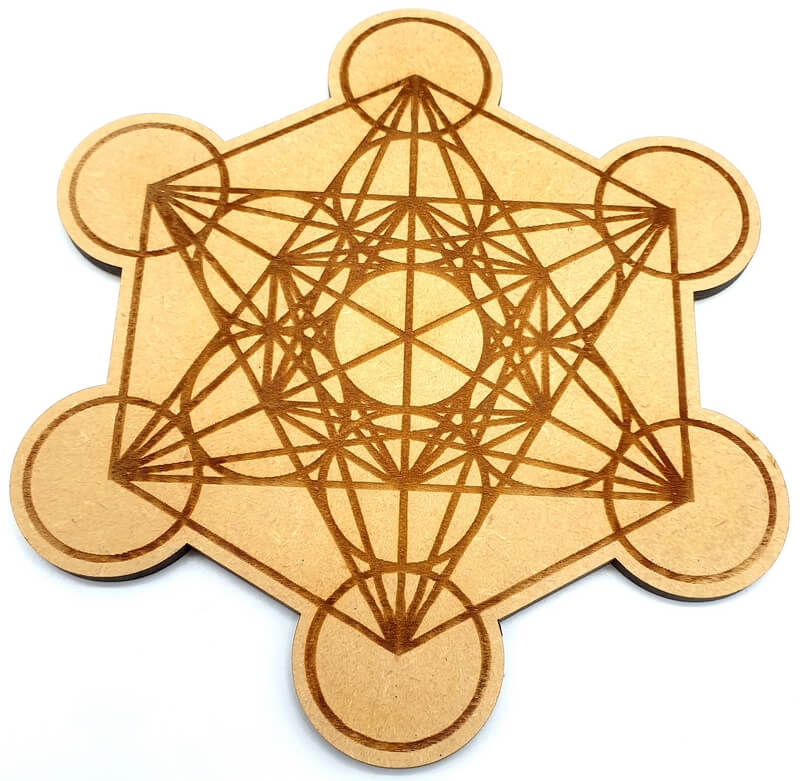 Plaque de rechargement Métatron 15cm en bois