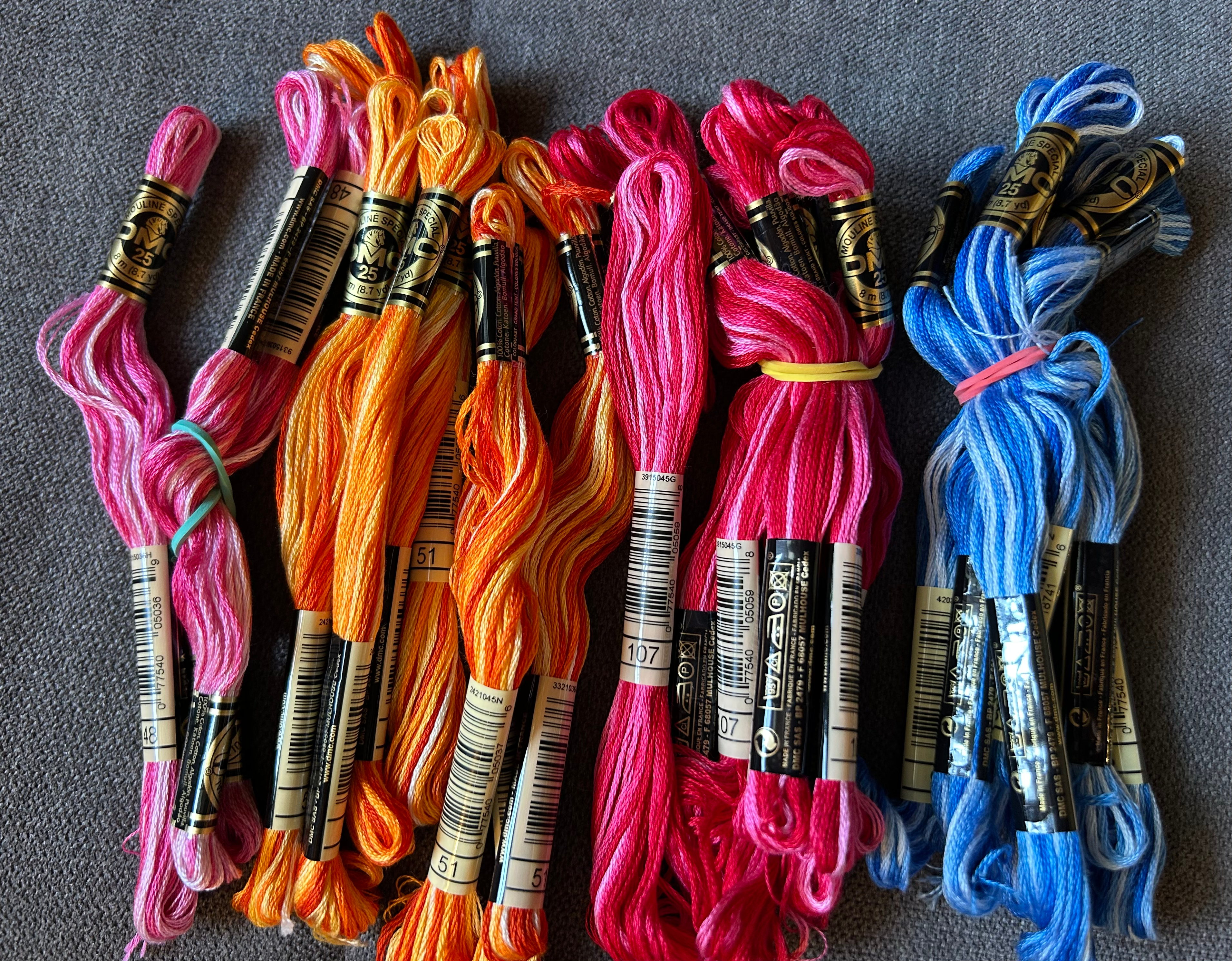 fil à broder Mouliné Spécial DMC