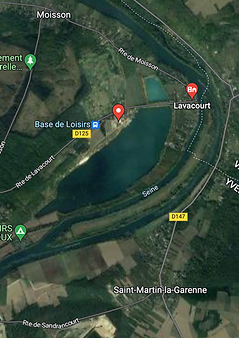 photo carte lac Moisson
