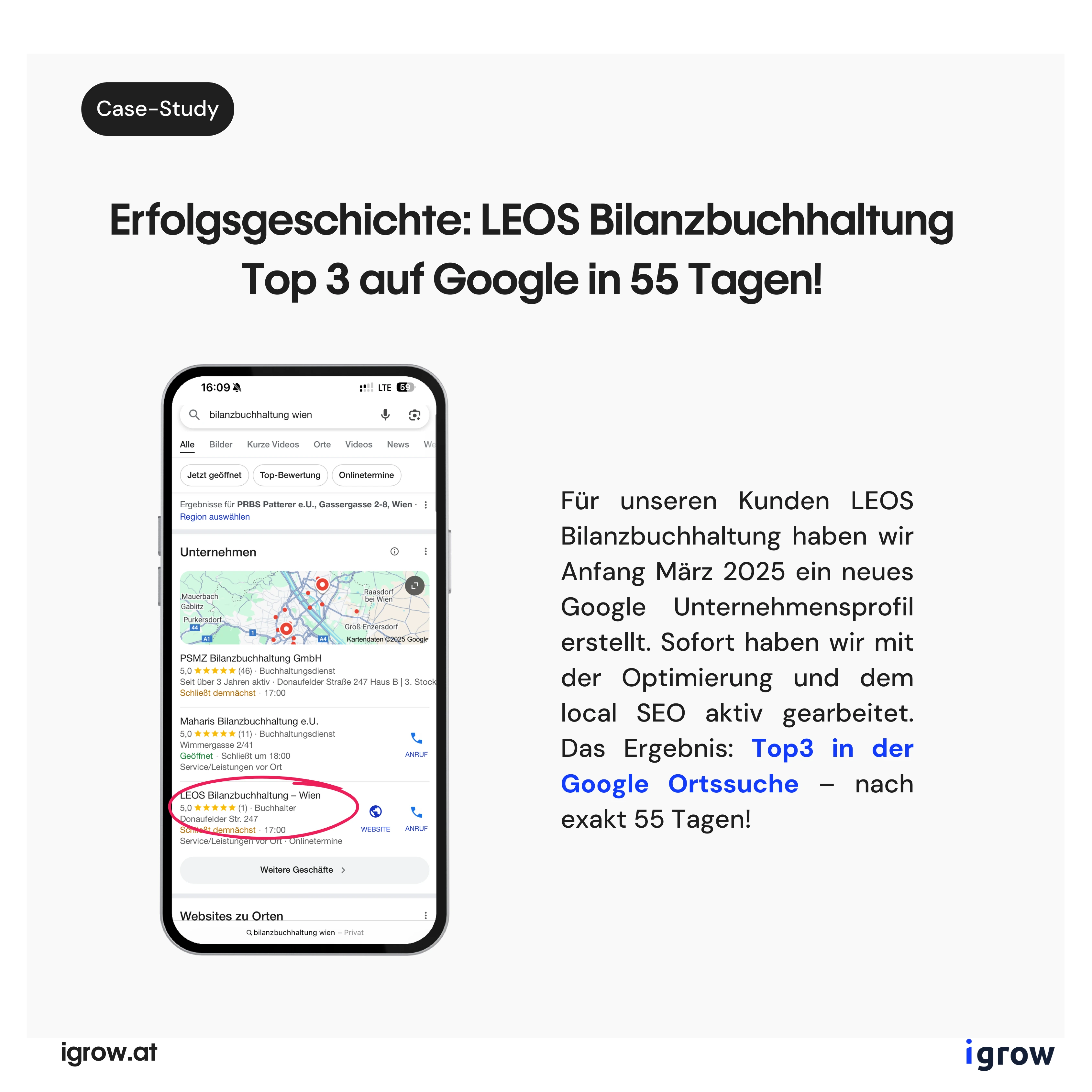 Erfolgsgeschichte LEOS Bilanzbuchhaltung