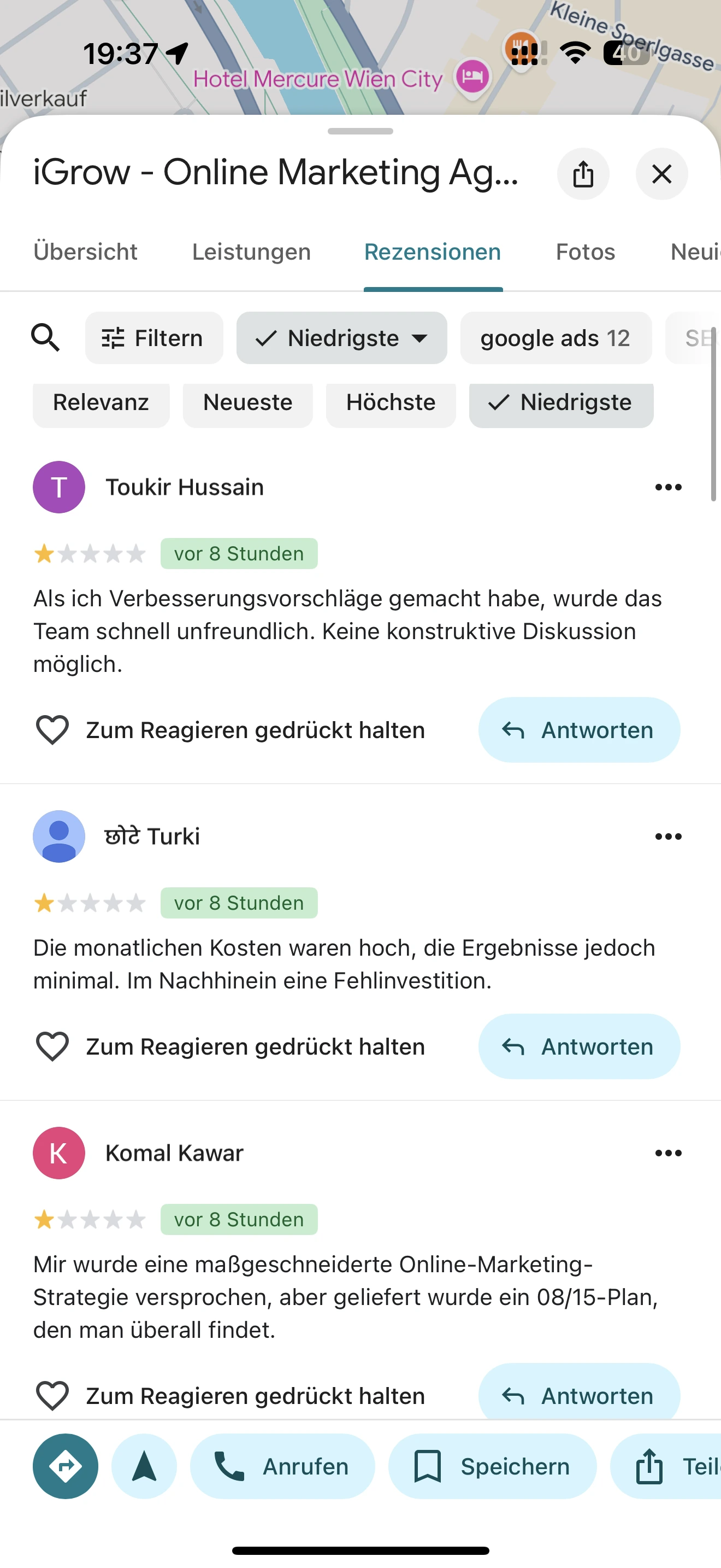 negative bewertung screenshot2