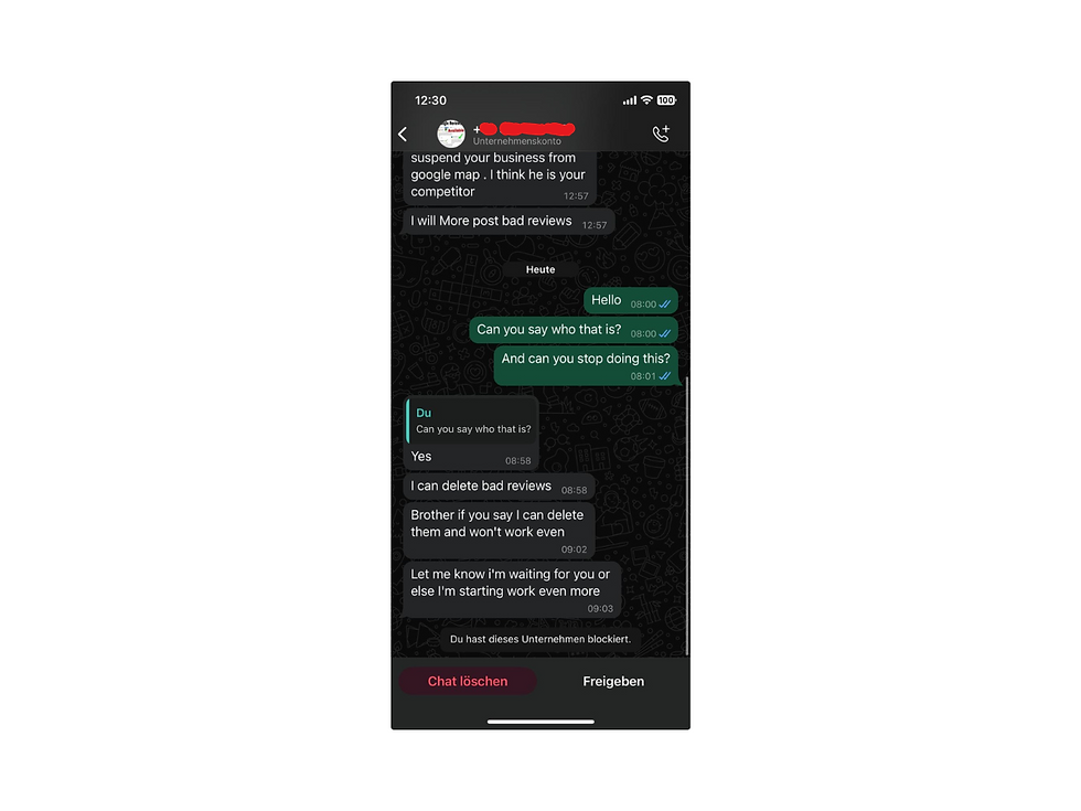 Erpressungsversuch Screenshot2