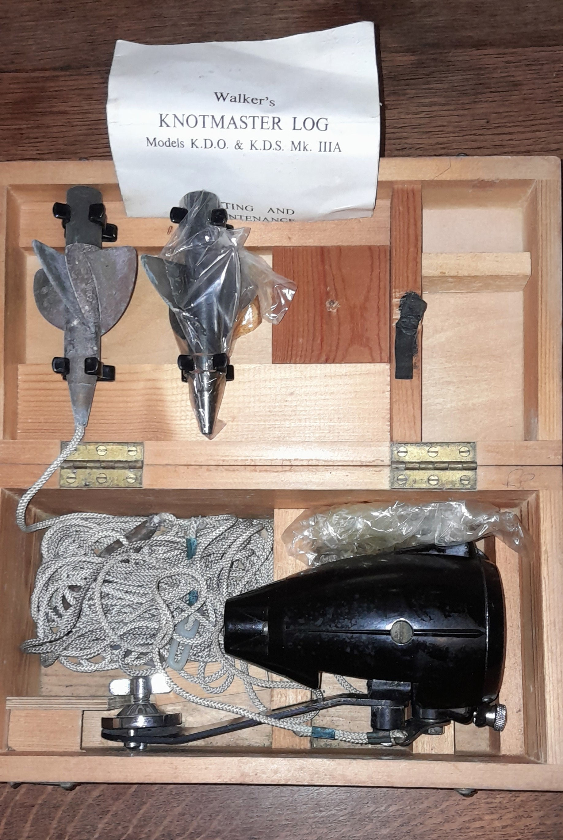 Walkers Knotmasters log Mk111A