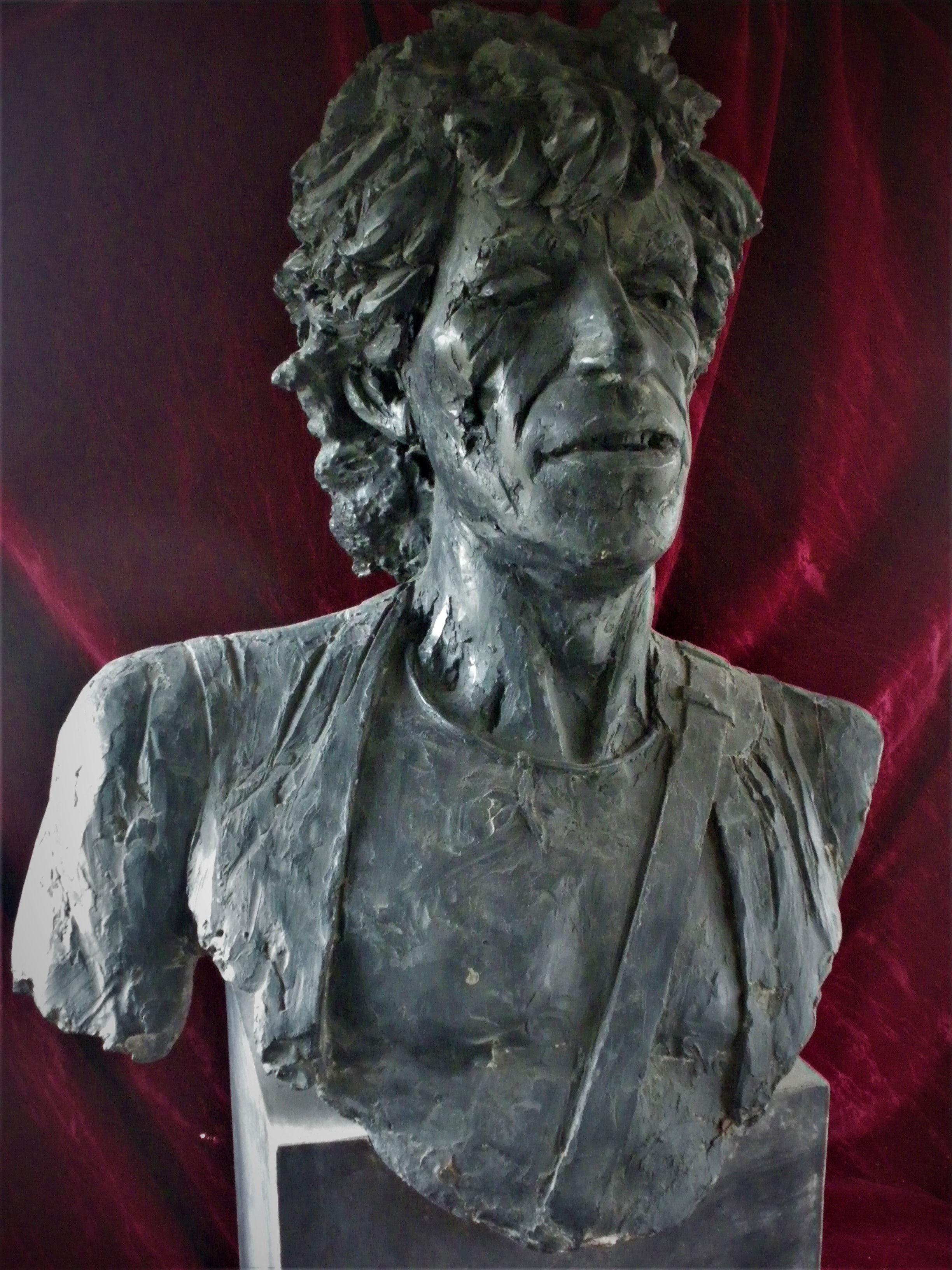 Keith Richards Sculpture