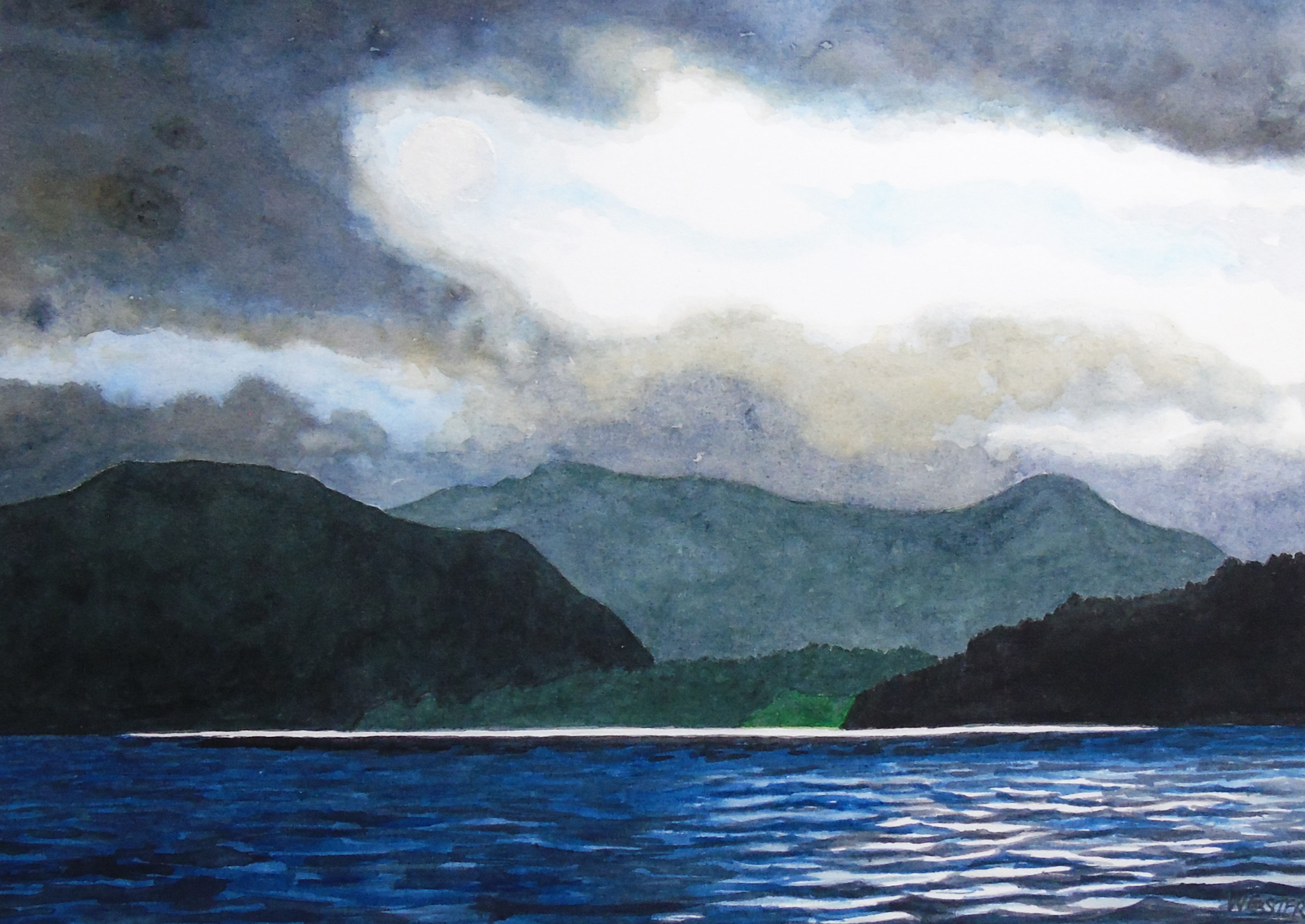 Light on the Water, The Lake District