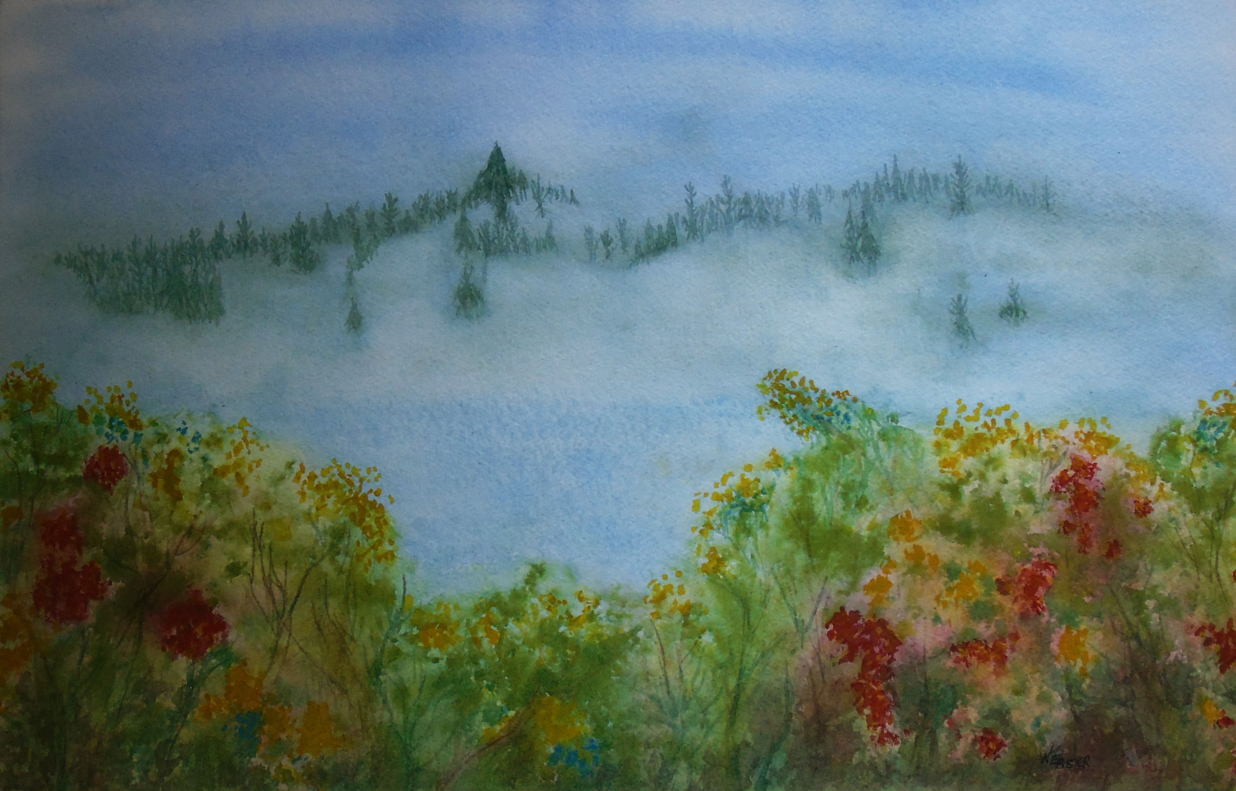 Wilderness 5 Red Flowers