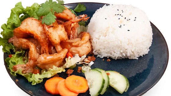 P21 - Riz avec crevettes sel et poivres