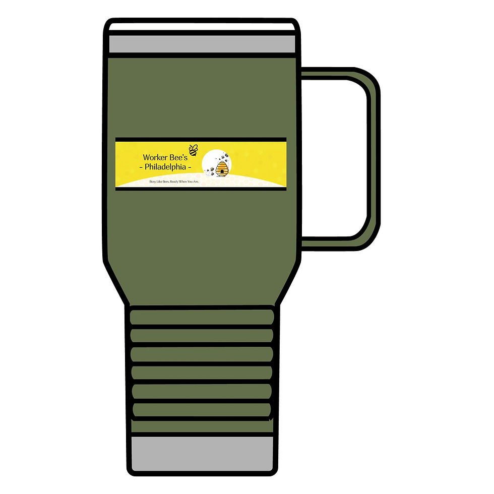 Thumbnail: Be all the BEE you can be with... - Travel Mug