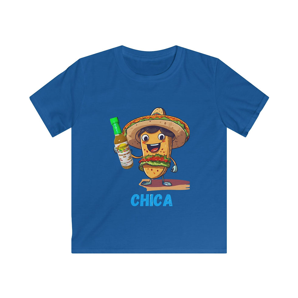 Thumbnail: Chica - Kids Softstyle Tee