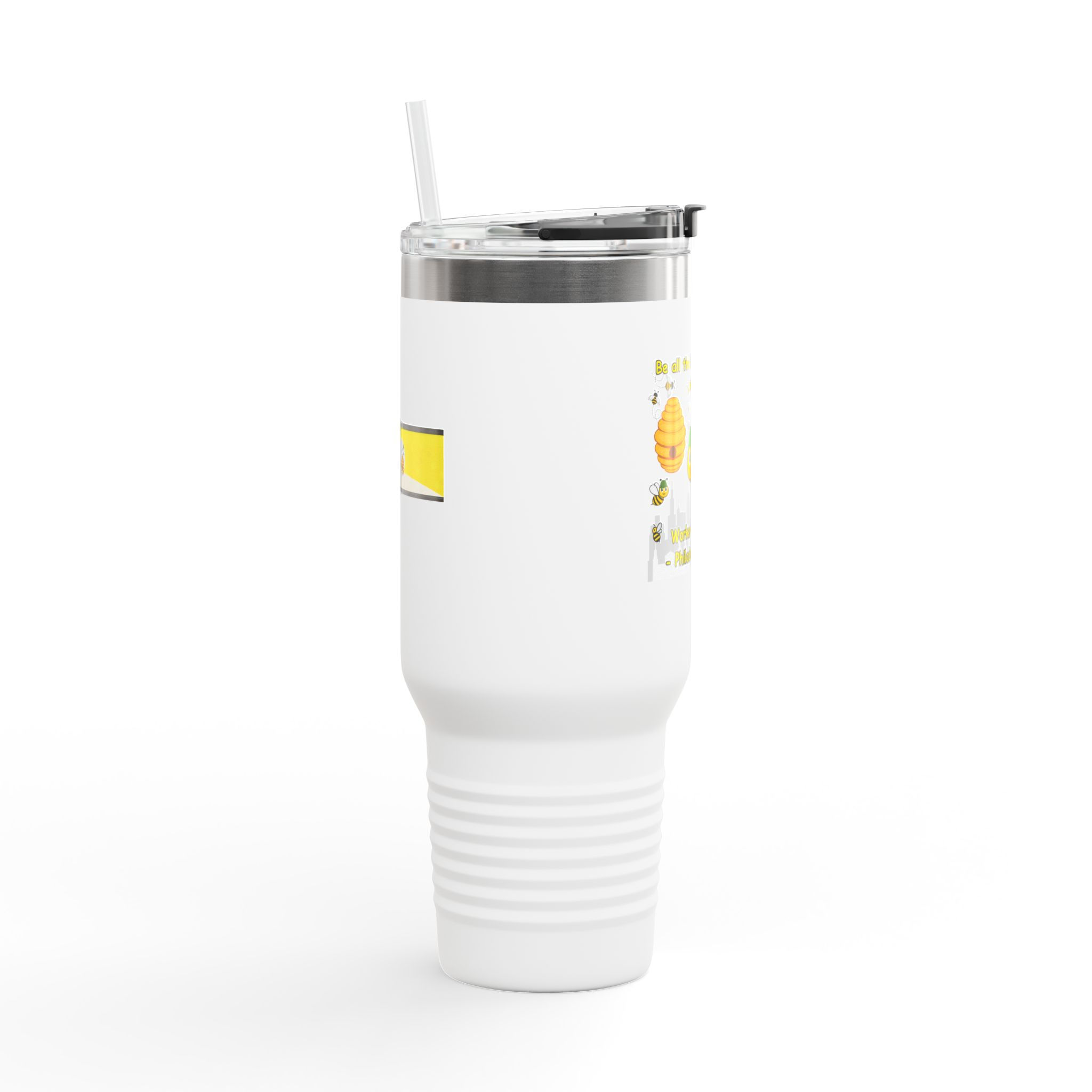 Be all the BEE you can be with... -  Insulated Travel Mug, 40oz 