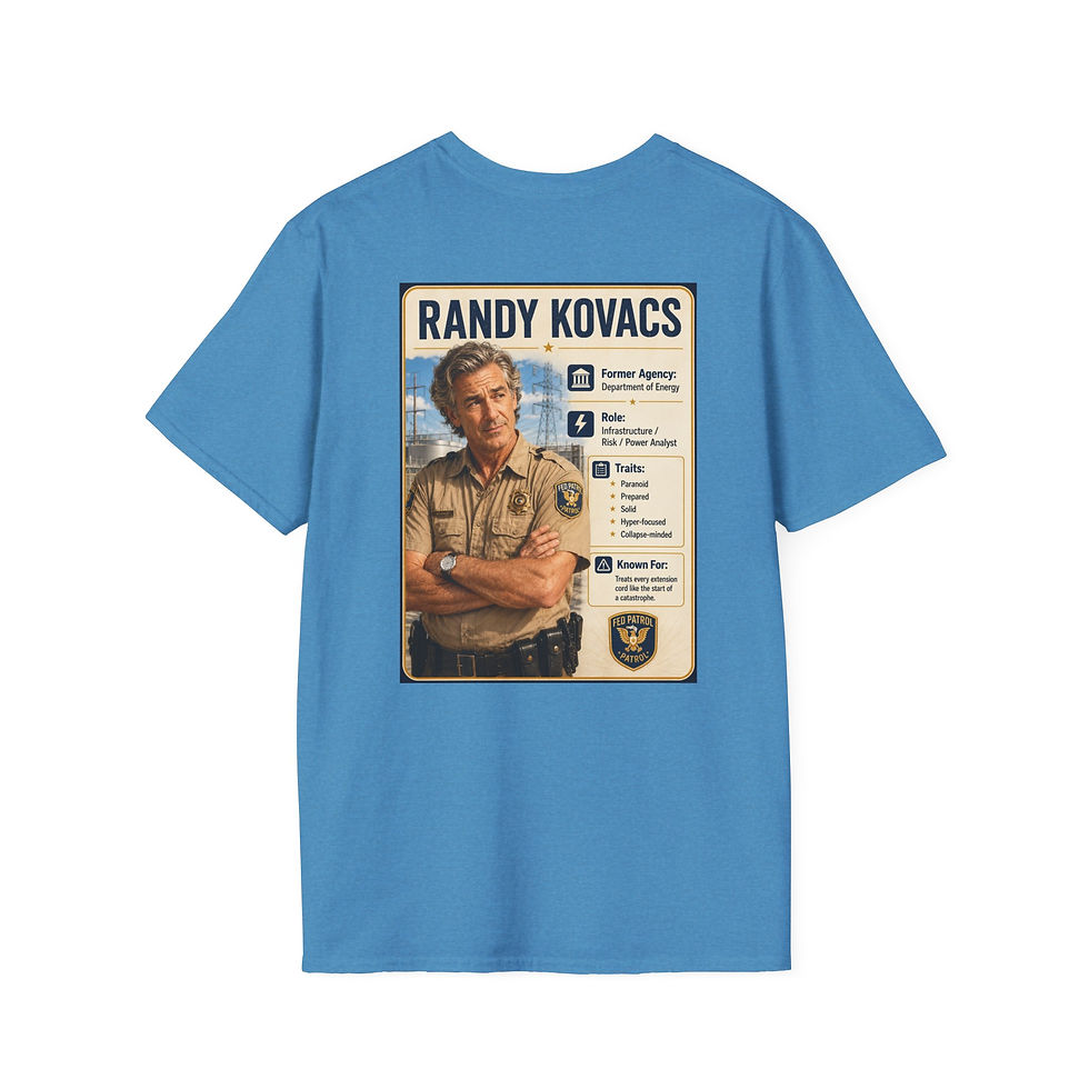 Thumbnail: Fed Patrol - Randy Kovacs - Graphic Tee