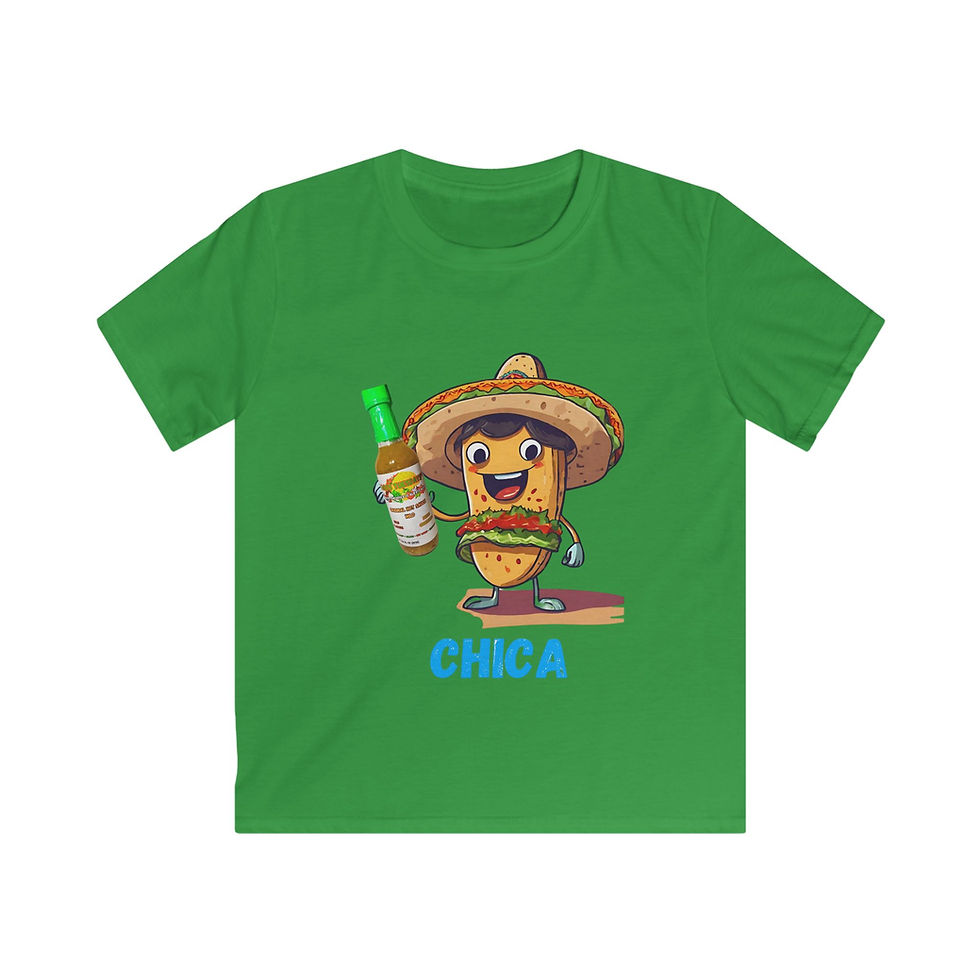 Thumbnail: Chica - Kids Softstyle Tee