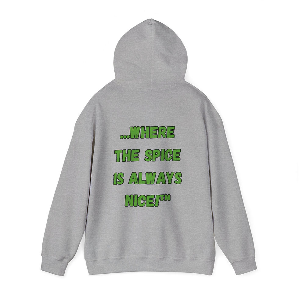 Thumbnail: Pepe - Where The Spice Is Always Nice - Hooded Sweatshirt