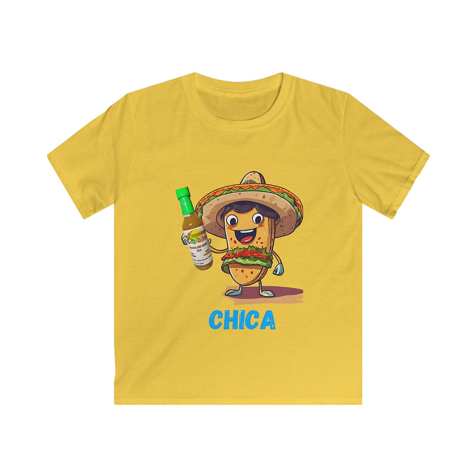 Thumbnail: Chica - Kids Softstyle Tee