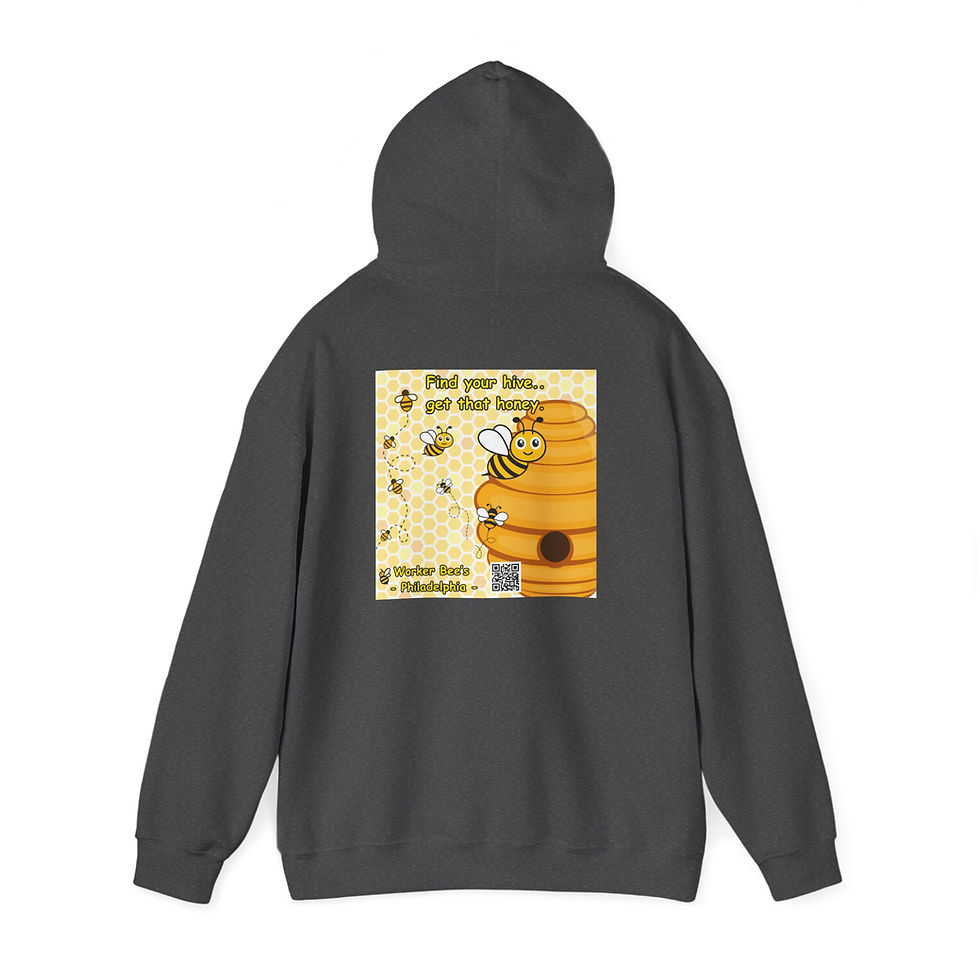 Thumbnail: Find your hive, get that honey QR v2 | Cozy Sweatshirt