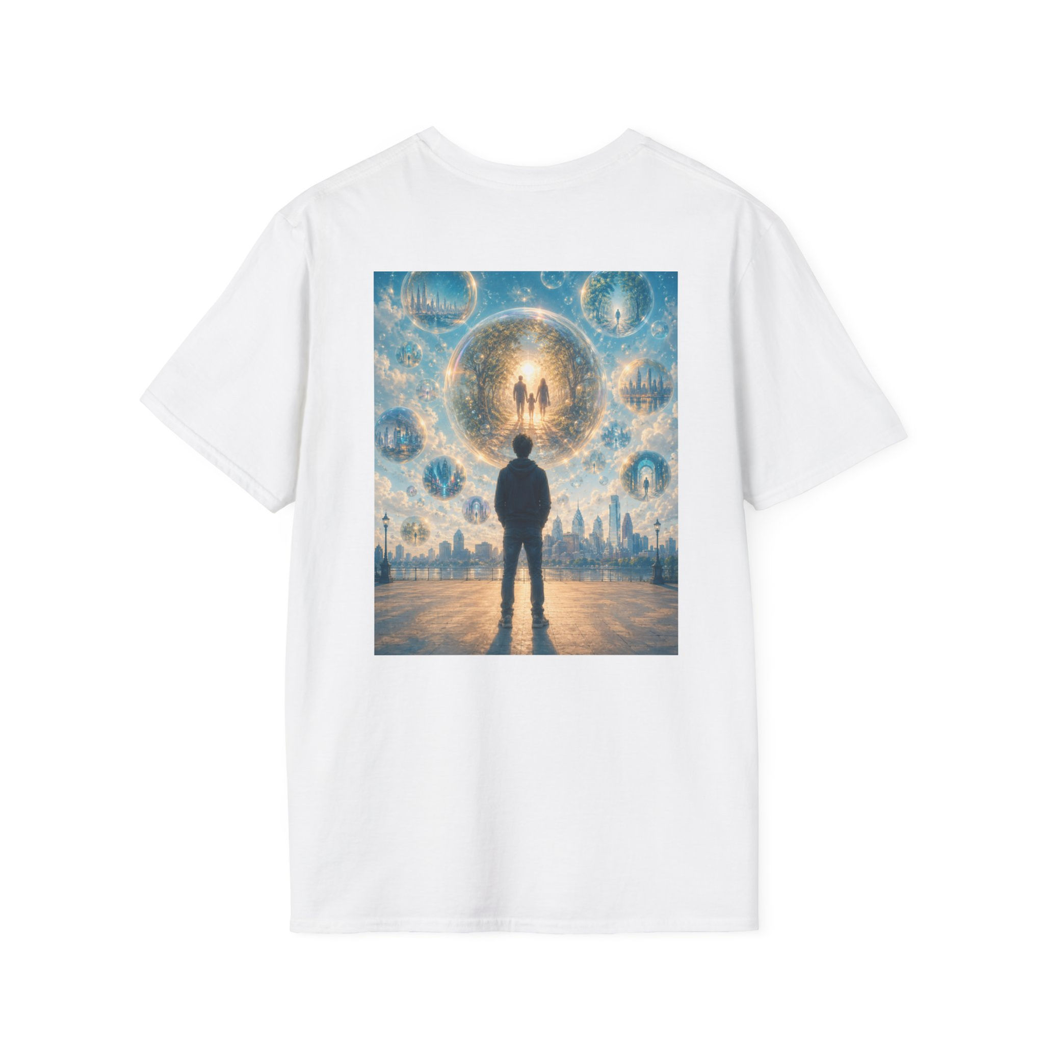 Space Between Bubbles - The Decision Field - Graphic Tee