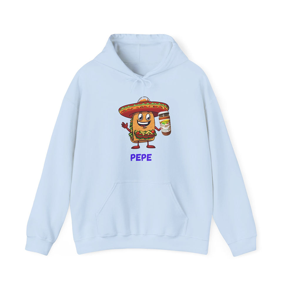 Thumbnail: Pepe - Where The Spice Is Always Nice - Hooded Sweatshirt
