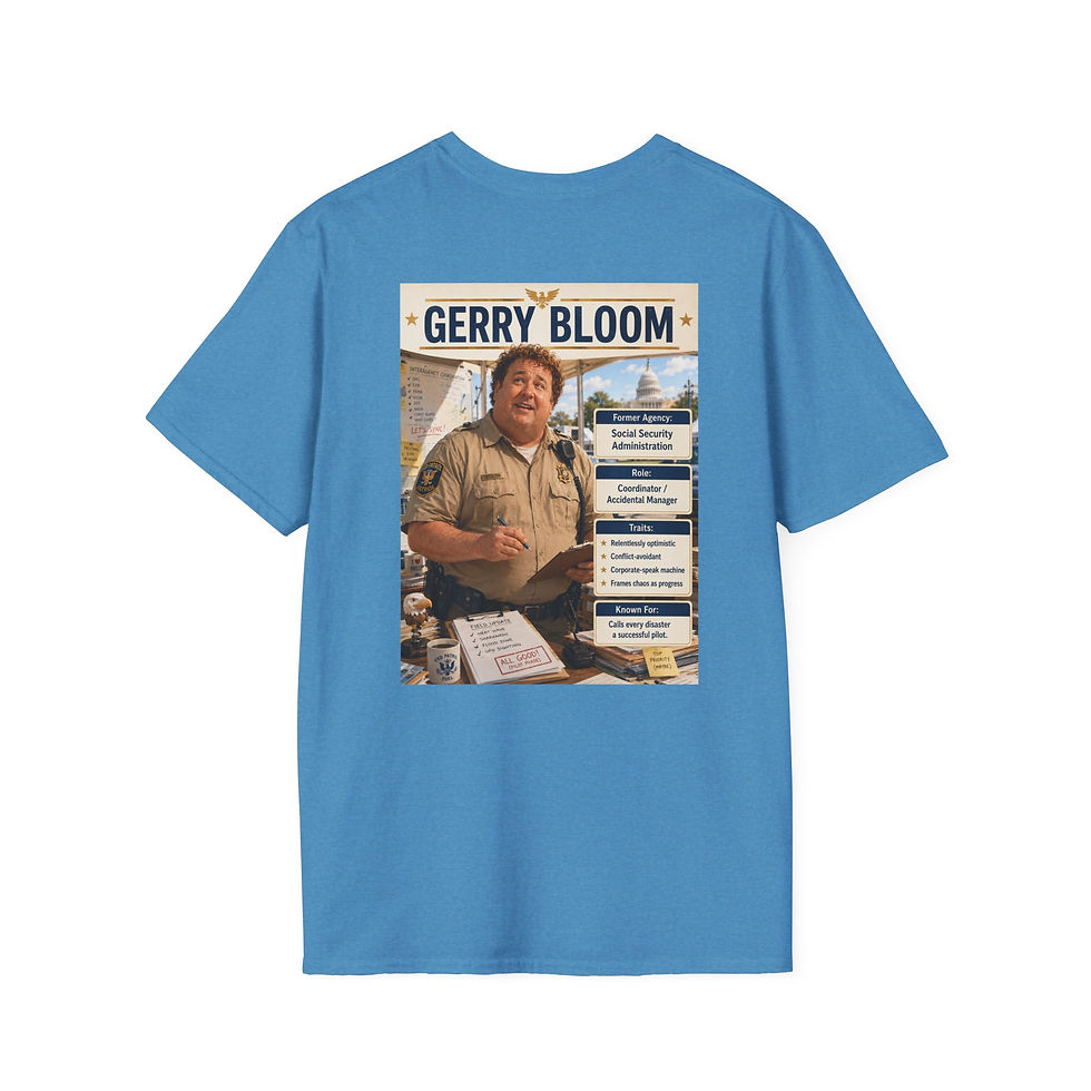 Thumbnail: Fed Patrol - Gerry Bloom - Graphic Tee