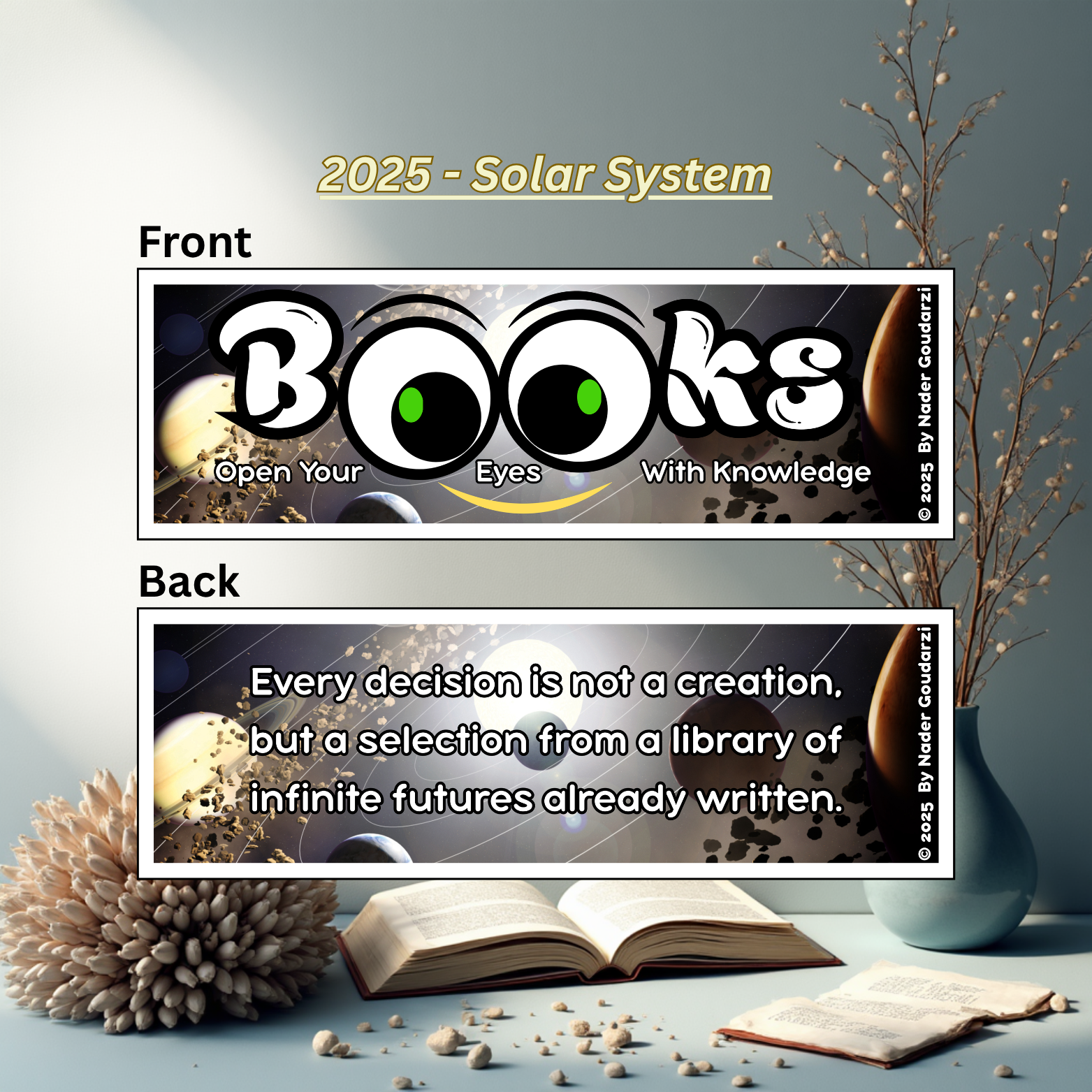 2025 - BOOKS Open Your Eyes With Knowledge - Solar System