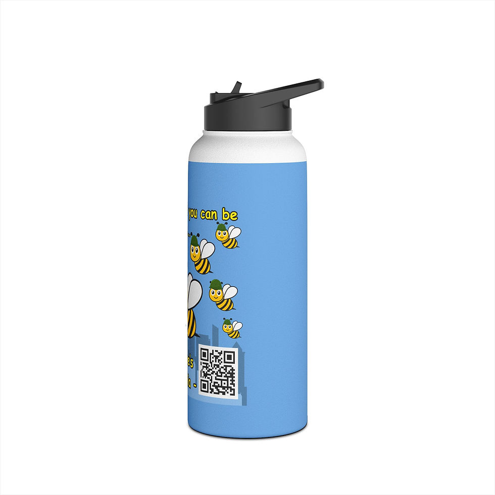 Thumbnail: Be all the BEE you can be with...  - Stainless Steel Water Bottle 