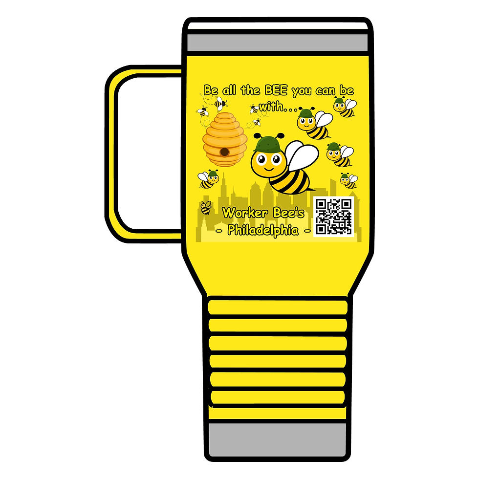 Thumbnail: Be all the BEE you can be with... - Travel Mug