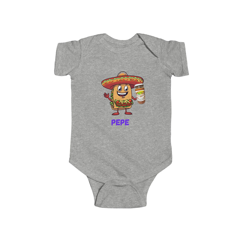 Thumbnail: Pepe Tuesdays™ - Infant Fine Jersey Bodysuit