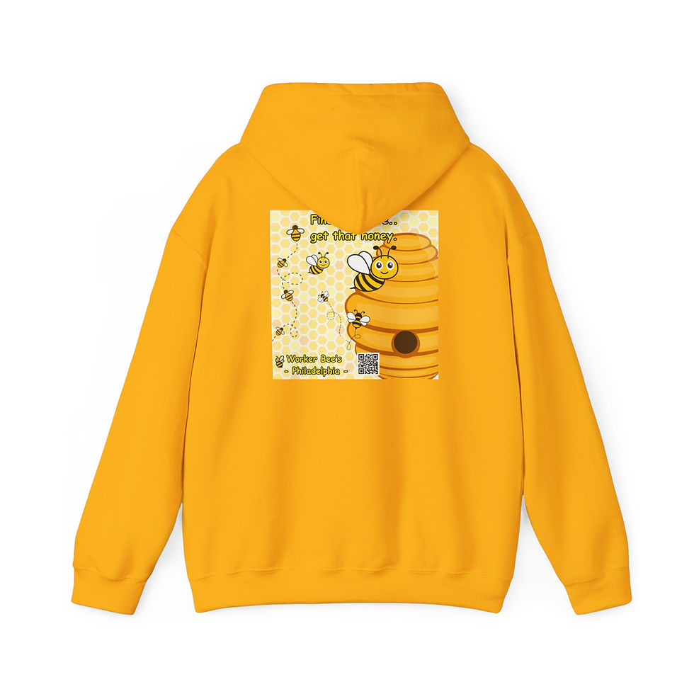 Thumbnail: Find your hive, get that honey QR v2 | Cozy Sweatshirt