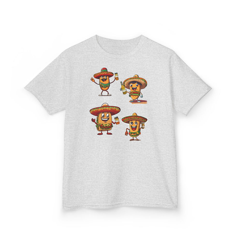Thumbnail: The Tacos Tuesdays™ - Kids Heavy Cotton™ Tee