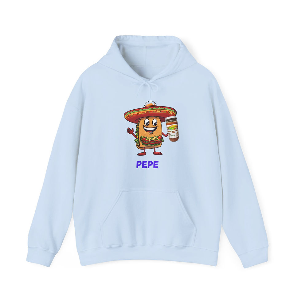 Thumbnail: Pepe - Where The Spice Is Always Nice - Hooded Sweatshirt