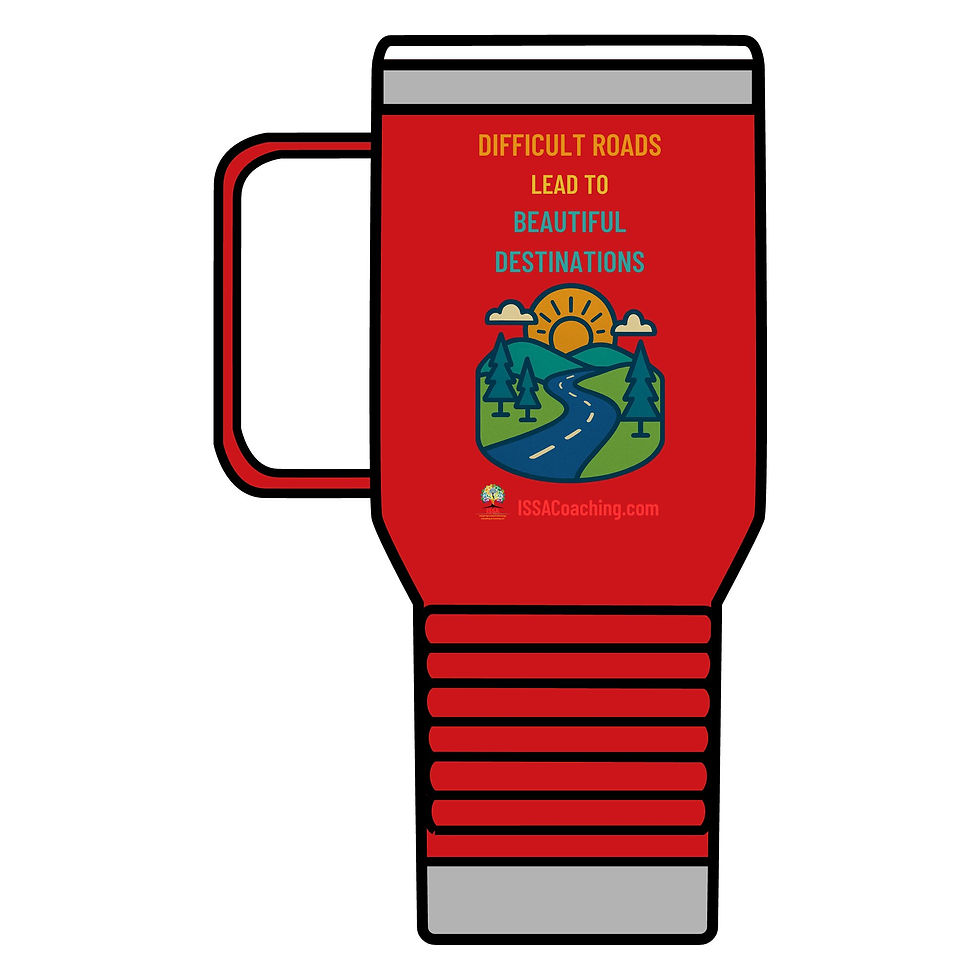 Thumbnail: Difficult roads lead to beautiful destinations - Travel Mug