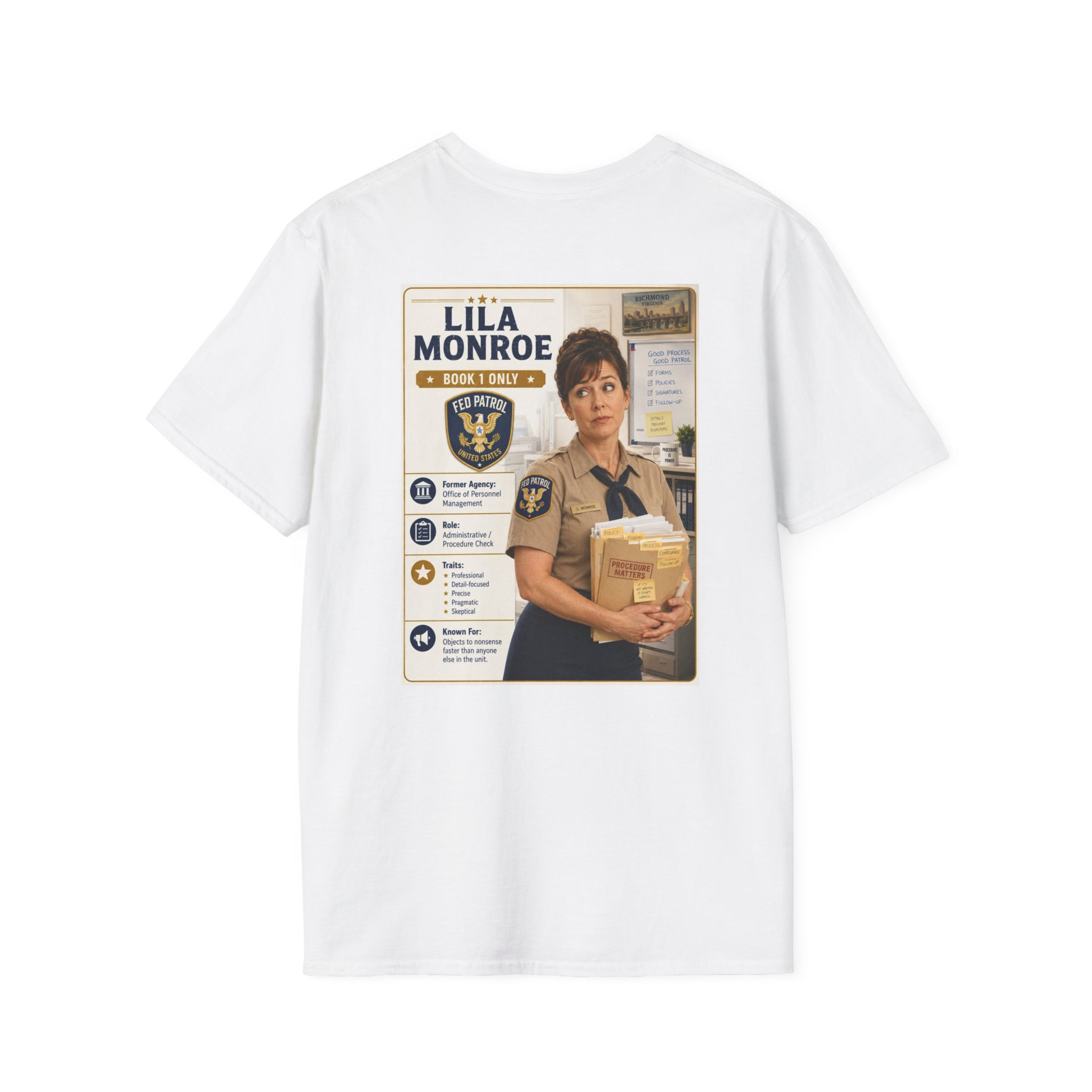 Fed Patrol - Lila Monroe - Graphic Tee