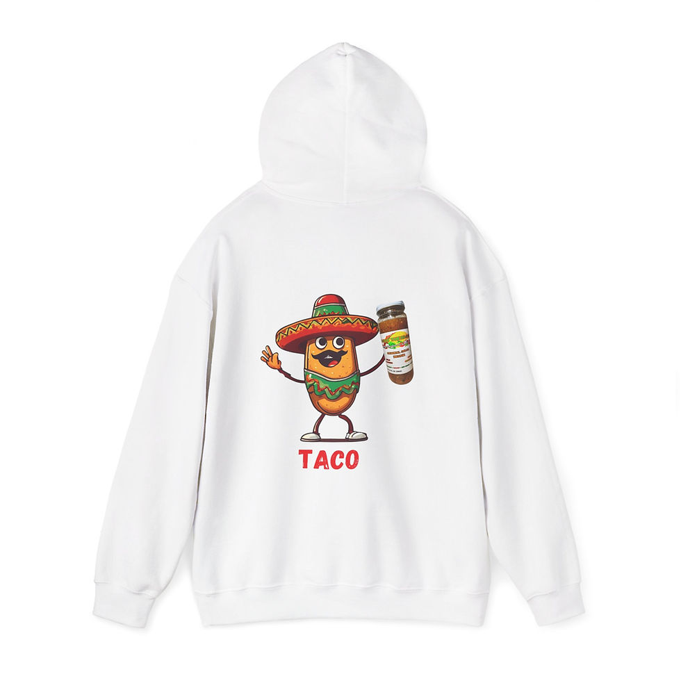 Thumbnail: Taco Tuesdays™ - Back Image Only - Hooded Sweatshirt