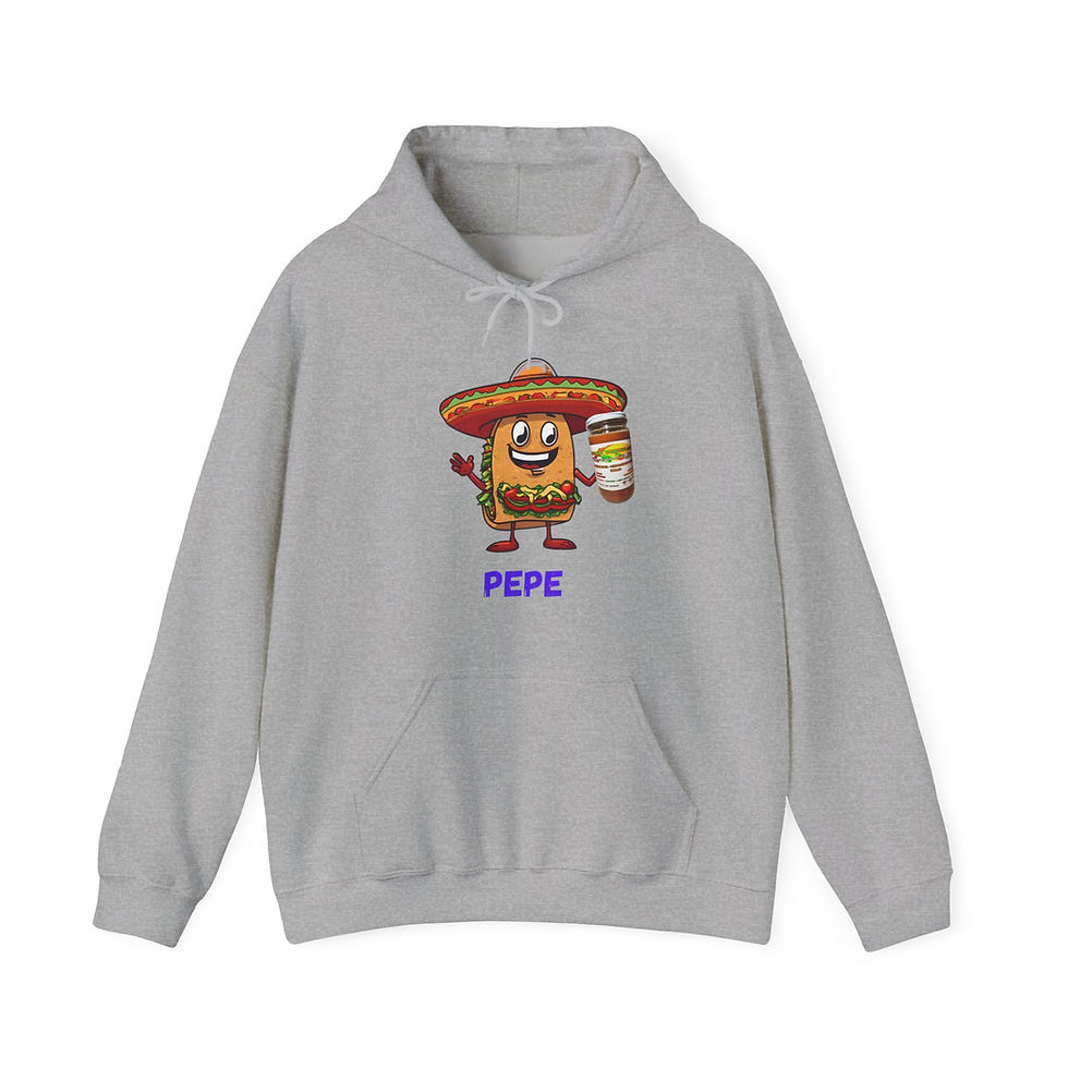 Thumbnail: Pepe - Where The Spice Is Always Nice - Hooded Sweatshirt