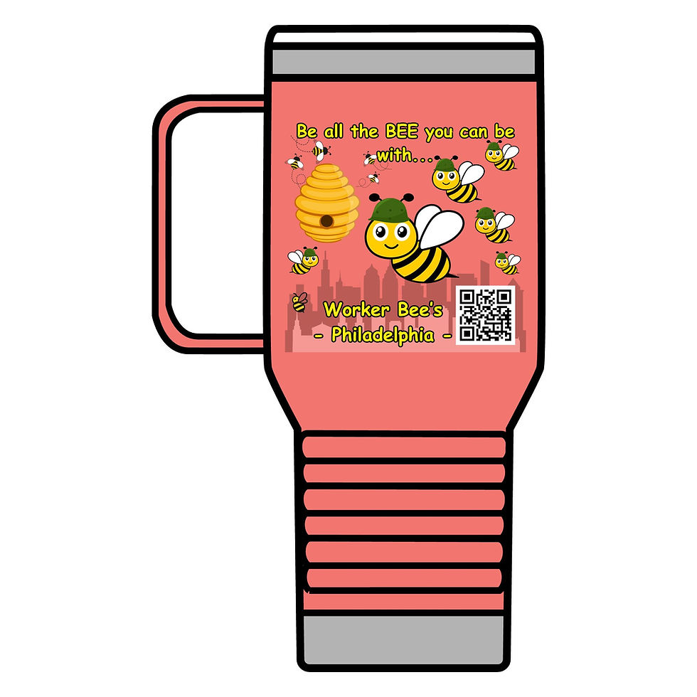 Thumbnail: Be all the BEE you can be with... - Travel Mug