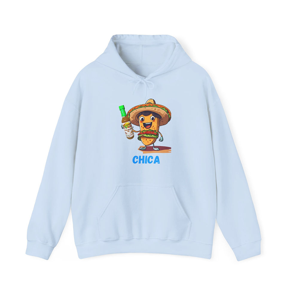 Thumbnail: Chica - Salsa... Double Dip.. - Hooded Sweatshirt